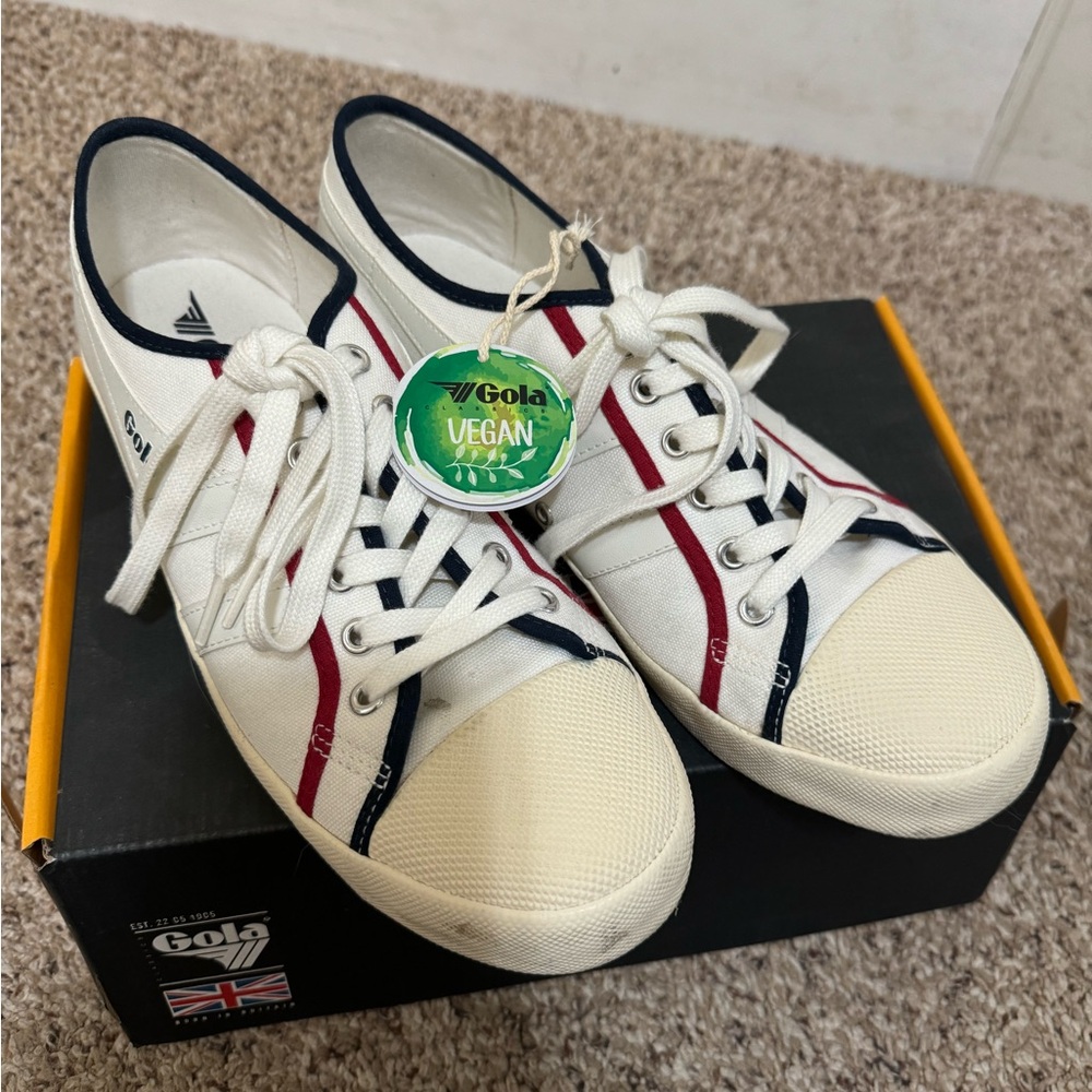 Gola Coaster Smash Retro Tennis Shoes